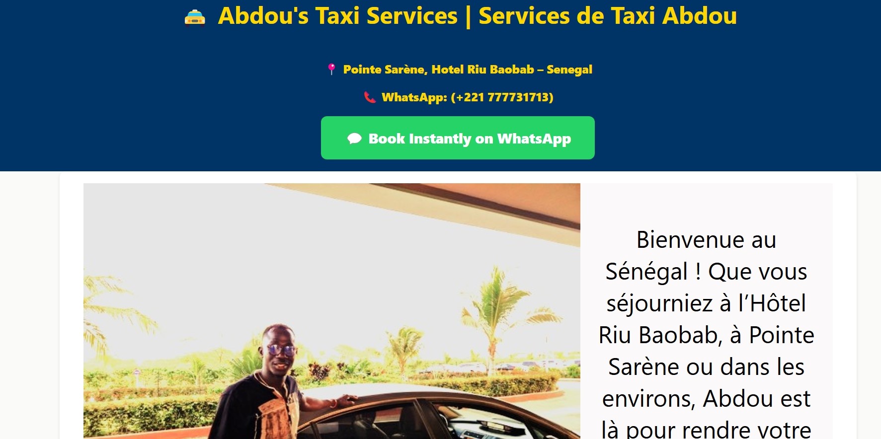 Taxi Driver Project