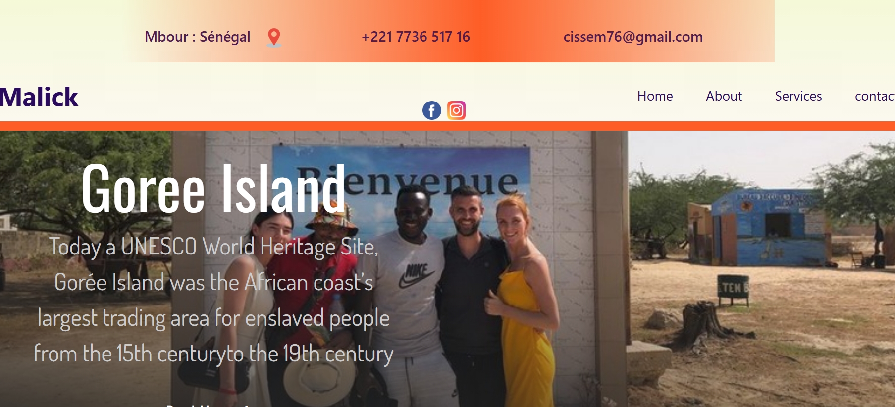 Tourist Guide Senegal Project